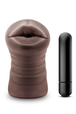Коричневый мастурбатор-ротик Krystal Vibrating Masturbator  Цена 4 831 руб. Длина: 12.7 см. Диаметр: 3.5 см. Коричневый мастурбатор-ротик Krystal Vibrating Masturbator. Тугой, с отверстием для вибропули (в комплекте). Страна: Китай. Материал: термопластичный эластомер (TPE). Батарейки: 1 шт., тип AAA.