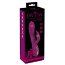 Фиолетовый вибратор 3 Function Vibrator с вращением бусин - 23 см.  Цена 15 929 руб. - Фиолетовый вибратор 3 Function Vibrator с вращением бусин - 23 см.