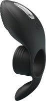 Черное кольцо на пенис с вибрацией Vibration Penis Sleeve