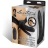 Полый страпон с двумя отростками и вибрацией Unisex Vibrating Hollow Strap-On Double Penetrating Dildo - 17,8 см.