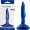 Синий анальный стимулятор Small Anal Plug - 12 см.
