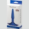 Синий анальный стимулятор Small Anal Plug - 12 см.