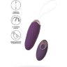 Фиолетовое виброяйцо с имитацией фрикций Bumpy