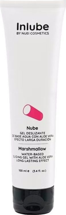 Лубрикант на водной основе Nuei Inlube с алоэ вера и ароматом маршмеллоу -100 мл.