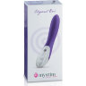 Фиолетовый вибратор Mystim Elegant Eric - 27 см.