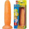 Оранжевый стимулятор в форме кукурузы - 17 см.