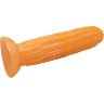 Оранжевый стимулятор в форме кукурузы - 17 см.