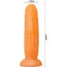 Оранжевый стимулятор в форме кукурузы - 17 см.