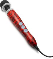 Жезловый вибратор Doxy Number 3 с розами - 28 см.