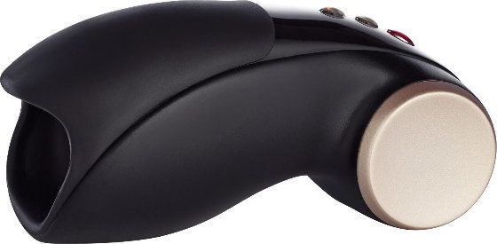 Чёрный вибромастурбатор Cobra Libre 2