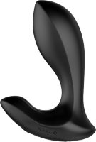Черная анальная вибровтулка Nexus Duo Plug - 9,8 см.