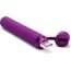 Фиолетовый мини-вибратор Le Wand Baton с текстурированной насадкой - 11,9 см.  Цена 18 441 руб. - Фиолетовый мини-вибратор Le Wand Baton с текстурированной насадкой - 11,9 см.