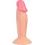 Телесный анальный фаллоимитатор Vere - 11 см.  Цена 972 руб. - Телесный анальный фаллоимитатор Vere - 11 см.