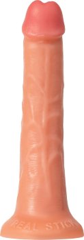 Телесный фаллоимитатор RealStick CALIBER - 20 см.