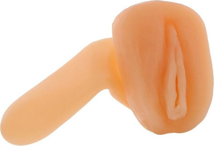 Телесный мастурбатор-вагина JELLY POCKET PAL VAGINA