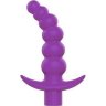 Фиолетовая вибрирующая анальная елочка Sweet Toys - 10,8 см.
