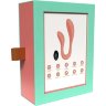 Персиковый интерактивный вибростимулятор для пар Couple Secrets 2.0 APP