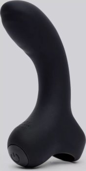 Черный вибратор на палец для G-стимуляции Sensation Rechargeable G-Spot Vibrator