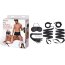 Эротический набор 4PC Bondage Bed Strap Flogger Kit - Эротический набор 4PC Bondage Bed Strap Flogger Kit