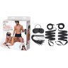 Эротический набор 4PC Bondage Bed Strap Flogger Kit