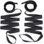 Эротический набор 4PC Bondage Bed Strap Flogger Kit - Эротический набор 4PC Bondage Bed Strap Flogger Kit