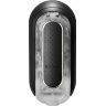 Черный мастурбатор Flip Zero с вибрацией
