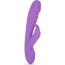 Фиолетовый вибромассажер-кролик с 10 режимами вибрации - 24 см.  Цена 5 242 руб. - Фиолетовый вибромассажер-кролик с 10 режимами вибрации - 24 см.