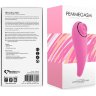 Розовый клиторальный вибромассажер FemmeGasm