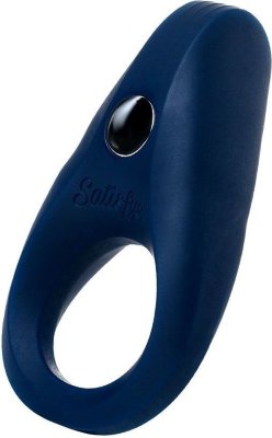 Эрекционное кольцо на пенис Satisfyer Rocket Ring Длина: 7.5 см. Стильный аксессуар для продления полового акта и усиления эрекции. Приятная вибрация нежно массирует чувствительные зоны и создает глубокие ощущения. Приятная вибрация позволяет сделать половой акт необычным и более приятным. Тем самым даря яркие эмоции обоим партнерам. Виброкольцо на 40-60% увеличивает продолжительность полового акта, усиливает эрекцию, повышает чувствительность полового члена. Satisfyer Rocket Ring сделано из качественного гипоаллергенного силикона темно-синего оттенка. Поэтому гармонично смотрится в любой интимной обстановке. Подходит под размеры большинства мужчин. Внутренний диаметр - 2,5 см. Страна: Германия. Материал: силикон. Батарейки: встроенный аккумулятор.