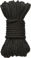 Черная верёвка для связывания и фиксации Bind Tie - 9,14 м.