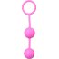 Розовые вагинальные шарики с ребрышками Roze Love Balls  Цена 3 082 руб. - Розовые вагинальные шарики с ребрышками Roze Love Balls