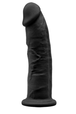 Черный фаллоимитатор SILEXD Model 2 - 15,4 см. Длина: 15.4 см. Диаметр: 3.5 см. Фаллоимитатор предлагает ряд уникальных характеристик в сфере реалистичных игрушек. Жесткий стержень внутри и подвижный внешний слой cделает реалистичным не только вид игрушки, но и ощущения от ее использования. Революционная запатентованная формула материала SILEXPAN, используемого для наполнения, обеспечивает лучшую плотность и большую гибкость. Этот платиновый силикон не содержит фталатов, латекса, безопасен для тела, гипоаллергенен и непористый, что делает его легким в уходе и более долговечным. Также ваш новый секретный друг реагирует на температуру. При нагревании становится более мягким, а при охлаждении твердым. Для нагрева достаточно 30 секунд в микроволновой печи или 2 минут в горячей воде. Для охлаждения его можно положить в морозилку без ограничений по времени. Фаллоимитатор оснащен присоской на основании и подходит для использования без рук. Страна: Китай. Материал: силикон.