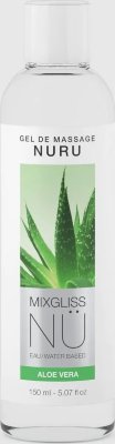 Массажный гель на водной основе Mixgliss NU Aloe Vera - 150 мл. Mixgliss NU Aloe Vera откроет для вас японский экзотический Nuru. Этот эротический массаж изначально выполнялся с мылом, чтобы получить эффект скольжения. Массажистка прислонялась всем своим телом, чтобы доставить удовольствие клиенту альтернативным способом. Массажный гель имеет легкую водянистую структуру и прозрачный цвет. • Дерматологически протестирован • Без запаха, без отдушек • Не содержит парабенов • Подходит для использования с секс-игрушками Внимание: • При попадании в глаза промыть водой. • В случае аллергической реакции прекратите использование. • Хранить вдали от света и тепла. Страна: Франция. Объем: 150 мл.