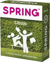 Классические презервативы SPRING CLASSIC - 3 шт.