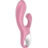 Розовый вибратор-кролик с расширением Air Pump Bunny 2 - 20,4 см.