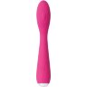 Ярко-розовый G-стимулятор IRIS Clitoral G-spot Vibrator - 18 см.