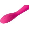 Ярко-розовый G-стимулятор IRIS Clitoral G-spot Vibrator - 18 см.