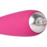 Ярко-розовый G-стимулятор IRIS Clitoral G-spot Vibrator - 18 см.