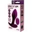 Фиолетовая перезаряжаемая анальная пробка Charm - 10,3 см. - Фиолетовая перезаряжаемая анальная пробка Charm - 10,3 см.