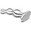 Стальной анальный фаллоимитатор для простаты Stainless Steel Anal Beads - 13 см. - Стальной анальный фаллоимитатор для простаты Stainless Steel Anal Beads - 13 см.