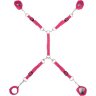 Ярко-розовый набор фиксаций на кровати Classic Bed Spreader