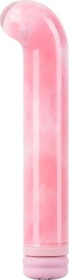 Розовый компактный вибратор из стекла Magic Cane - 12 см. Длина: 12 см. Диаметр: 2 см. Magic Cane — это портативный вибратор, который сочетает в себе компактность, элегантность и мощь. Благодаря малому весу и габаритам устройство легко помещается в ладони, что делает его идеальным спутником для путешествий или активных выходных. Этот уникальный вибратор предлагает 10 режимов мощной вибрации: первые три усиливают ощущения, а последние семь включают в себя разнообразные волновые импульсы. Комбинация вибрации и телескопической стимуляции позволяет настроить устройство под ваши предпочтения. Изготовленный из премиального стекла, Magic Cane дарит необычные ощущения: гладкая и прохладная поверхность усиливает чувствительность, а концентрированные вибрации обеспечивают более глубокое удовольствие по сравнению с традиционными силиконовыми моделями. Его изогнутая форма с углом подъема 60° специально разработана для точной стимуляции зоны G — без лишних поисков, угол идеален для каждого касания. Время зарядки - 1,5 часа. Время работы - 1 час. Страна: Япония. Материал: стекло. Батарейки: встроенный аккумулятор.