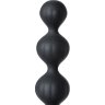 Набор из 2 чёрных анальных цепочек Satisfyer Beads