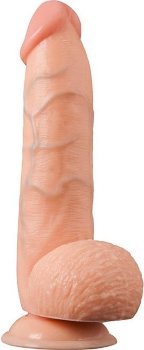 Телесный фаллоимитатор G-GIRL 8INCH PVC DONG WITH SUCTION CUP - 20 см.