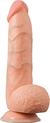Телесный фаллоимитатор G-GIRL 8INCH PVC DONG WITH SUCTION CUP - 20 см. Длина: 2 см. Диаметр: 5 см. Этот фаллоимитатор телесного цвета из ПВХ с ощутимыми венами и присоской у основания способствует развитию интуитивного понимания и полного доверия между партнерами. Он подходит не только для самоудовлетворения, но и различных игр в паре, когда один из вас очень чутко ласкает другого этим реалистичным пробором и наблюдает за реакцией партнёра, чтобы довести его до максимально радужного и яркого всплеска приятных эмоций. Страна: Китай. Материал: поливинилхлорид (ПВХ, PVC).
