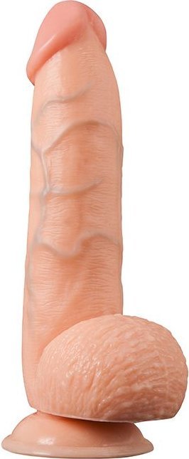Телесный фаллоимитатор G-GIRL 8INCH PVC DONG WITH SUCTION CUP - 20 см.