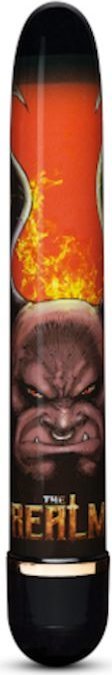 Классический вибратор Minotaur - 17,7 см.