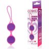 Фиолетово-розовые вагинальные шарики Cosmo
