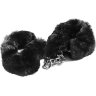 Наручники с черным искусственным мехом