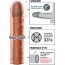 Телесная насадка Fantasy X-tensions Perfect 2 Extension - 20,3 см. - Телесная насадка Fantasy X-tensions Perfect 2 Extension - 20,3 см.